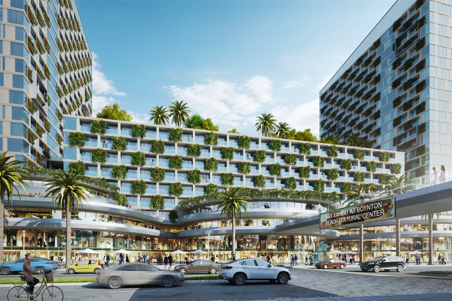 Mized Use Rendering Immersive 3D Renderings for A Mixed-Use Center in Boynton Beach ...